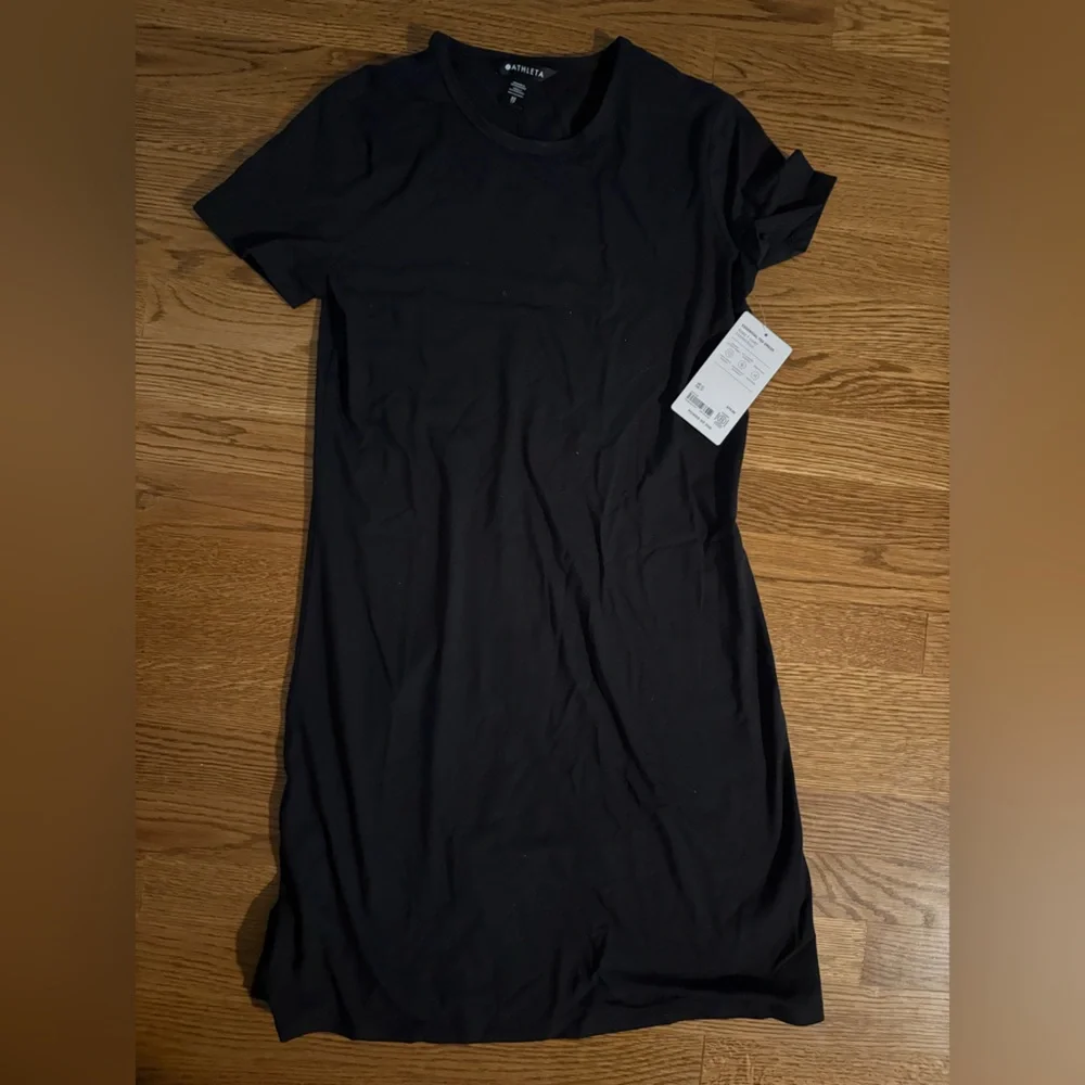 Athleta Classic Black Mini Dress - Picture 1 of 2